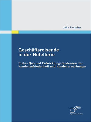 cover image of Geschäftsreisende in der Hotellerie